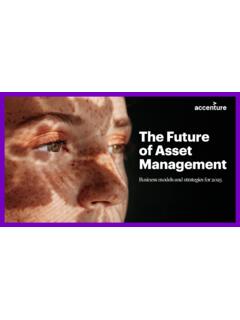 The Future of Asset Management - Accenture