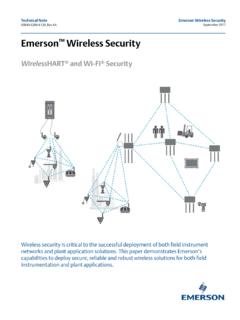 Emerson Wireless Security