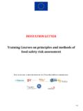 Risk Assessment - Invitation Letter and CAs info