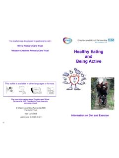 LD Healthy Eating and Being Active E-HEBA-08-211