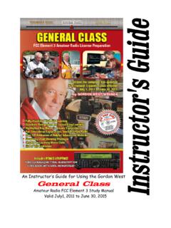 An Instructor’s Guide for Using the Gordon West General Class
