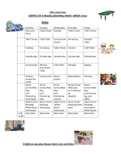 plannin sheet which rotas - itslearning