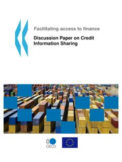 Discussion Paper on Credit Information Sharing - OECD.org