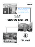 TELEPHONE DIRECTORY - Clark County School …