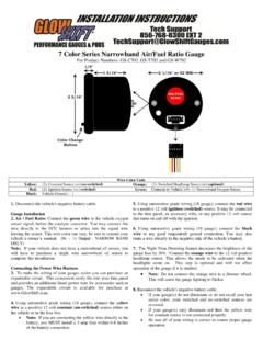 7 Color Series Narrowband Air/Fuel Ratio Gauge