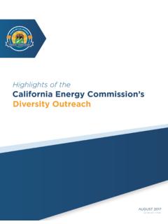 Highlights of the California Energy Commission's Diversity ...