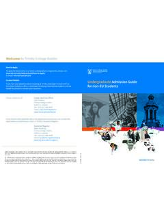 Undergraduate Admission Guide for non-EU Students
