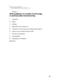 Annex 7 WHO guidelines on transfer of technology in ...