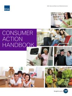 Consumer Action Handbook - General Services …