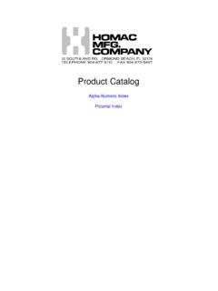 Homac Product Catalog - Amazon S3
