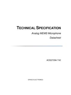 TECHNICAL SPECIFICATION - si-tech.co.jp