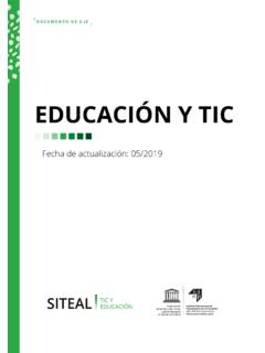 EDUCACI&#211;N Y TIC - UNESCO