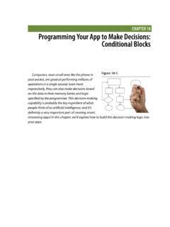 CHAPTER 18 Programming Your App to Make …