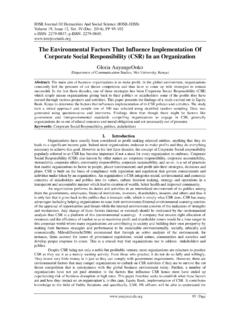 The Environmental Factors That Influence …