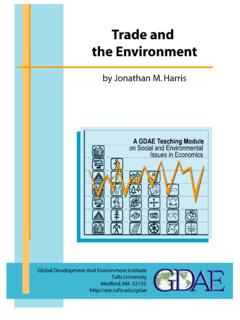 Trade and the Environment - Boston University