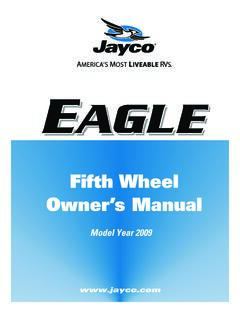 Fifth Wheel Owner’s Manual - jayco.com