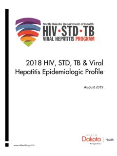 Epidemiologic profile of HIV, STDs, TB and viral …