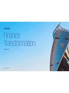 Finance transformation