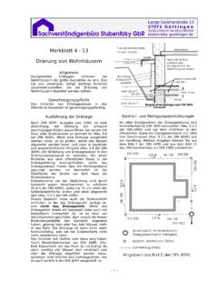 Merkblatt 4 - 13 Dr&#228;nung von Wohnh&#228;usern