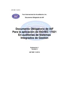 Documento Obligatorio de IAF Para la aplicaci&#243;n de …