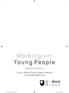 Working Young People - SAGE Publications