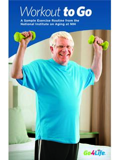 Workout to Go - National Institutes of Health