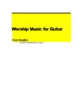 Worship Music for Guitar - Christian Film School