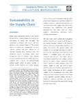 Sustainability in the Supply Chain - World Bank