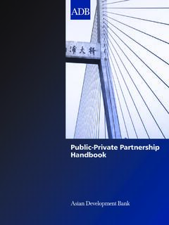 Public-Private Partnership (PPP) Handbook