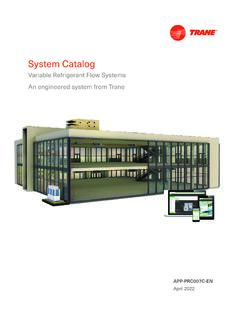 System Catalog - Trane