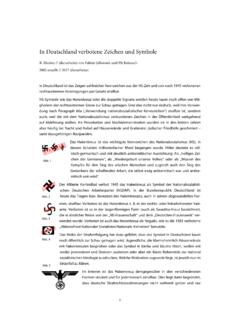 In Deutschland verbotene Zeichen und Symbole - IDA-NRW