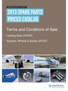 Terms and Conditions of Sale - Safran Landing Systems