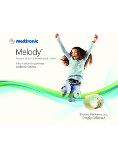 Melody - Medtronic