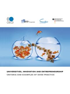 Universities, innovation and entrepreneUrship …