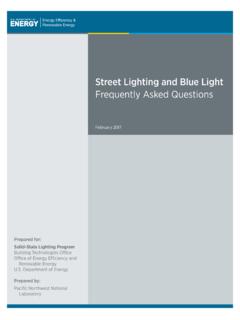 Street Lighting and Blue Light – Frequently Asked …