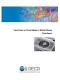 Case Study on Critical Metals in Mobile Phones Final Report