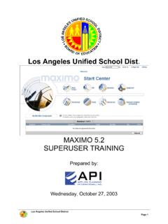 Los Angeles Unified School Dist
