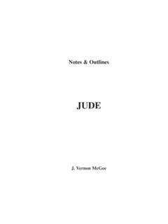JUDE - Thru The Bible