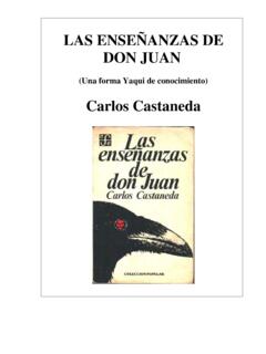 Las Ense&#241;anzas de Don Juan - wanamey.org