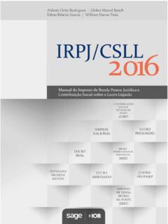 IRPJ / CSLL - 2016 - iob.com.br