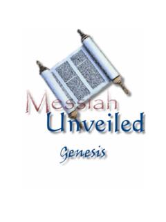 Messiah Unveiled (Genesis) workbook - Bereans Online