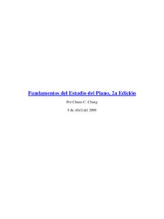 Fundamentos del Estudio del Piano, 2a Edici&#243;n