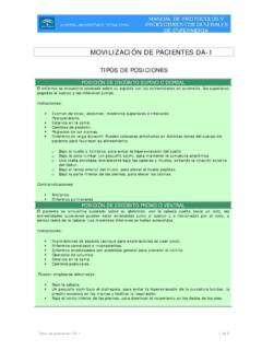 MOVILIZACI&#211;N DE PACIENTES DA-1 - Junta de Andaluc&#237;a