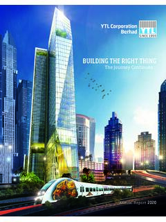 BUILDING THE RIGHT THING - YTL e-Solutions
