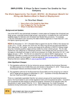 The Work Opportunity Tax Credit (WOTC): An Employer ...