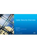 Cyber Security Overview - Citibank