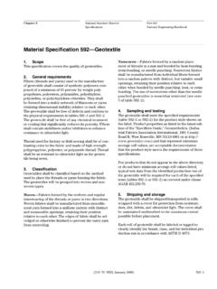 Material Specification 592—Geotextile - USDA