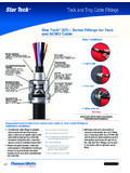 Star Teck Teck and Tray Cable Fittings - tnb.ca