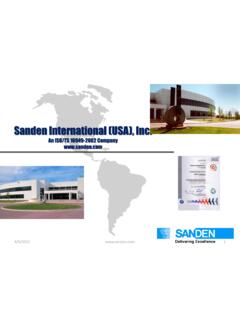 Sanden International (USA), Inc
