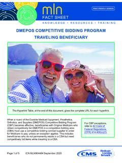DMEPOS Competitive Bidding Program Traveling Beneficiary - …